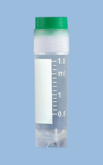 Picture of CryoClear™ Cryogenic Vials,  2mL, Green Cap