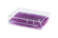 Picture of Low Temp 96-well PCR Rack Purple