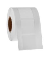 Picture of CryoSTUCK Cryo Labels, 1 x 1", 1" core, White