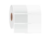 Picture of CryoSTUCK Cryo Labels, 1.5 x 1 + 1.5", 3" core, White