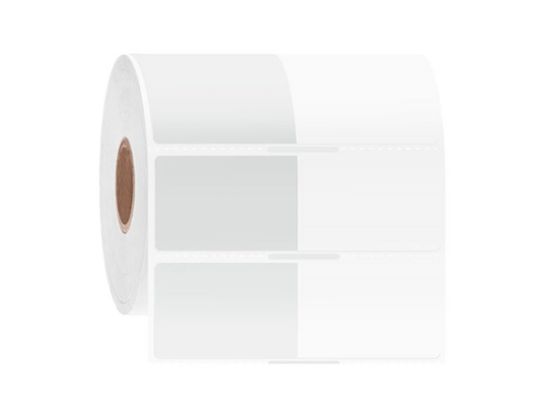 Picture of CryoSTUCK Cryo Labels, 1.5 x 1 + 1.5", 3" core, White