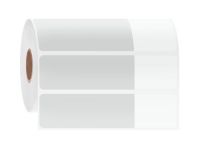 Picture of CryoSTUCK Cryo Labels, 2.75 x 1 + 1.25", 3" core, White