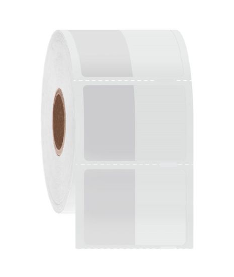 Picture of Cryo-CoverTAG Cryo Labels, 0.875" x 1.125 + 0.75", 1" core, White