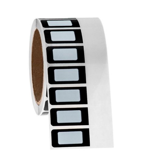 Picture of Cryo-CoverTAG Cryo Labels, 1.57" x 0.75 + 0.93", 1" core, White
