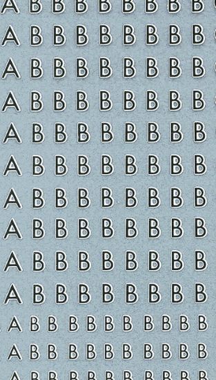 Picture of 14Pt & 18Pt Letters A,B,C,D