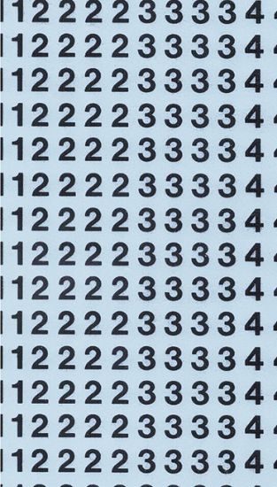 Picture of 16Pt Numbers, 0-9