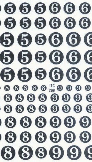 Picture of Number-In-Solid Circle