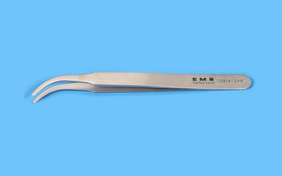 Picture of Style 2AB, Curved Tweezers