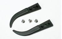 Picture of Replacement Tips, Style 2AB Curved, Carbon Fiber (A2ABCF)