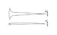 Picture of Replacement Tips, Style 5, Carbon Fiber (A5CF)