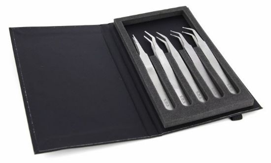 Picture of EMS SMD Precision Tweezer Kit, SS