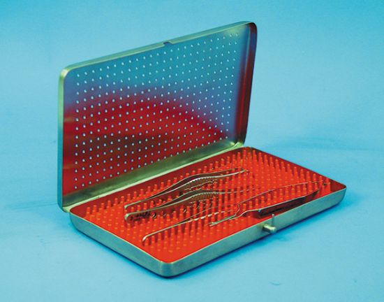 Picture of Stainless Steel Instrument Sterilizing Tray