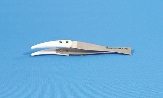 Picture of Stainless Steel Forceps, with "PTFE" Tips