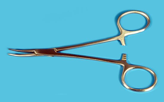 Picture of Kelly Forceps, 5.5", Curved