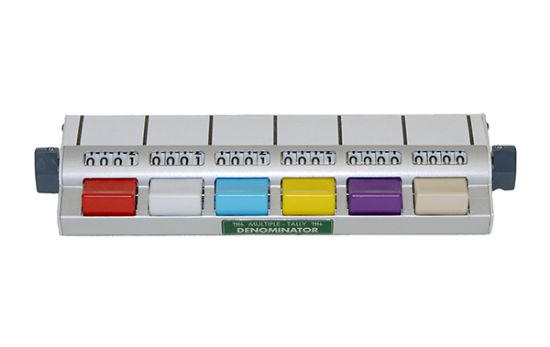 Picture of Six Counting Unit Tally Counter