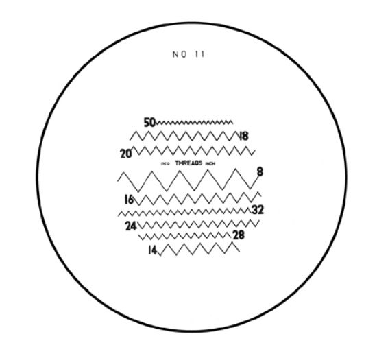 Picture of Scale #11 For 10X Magnifiers