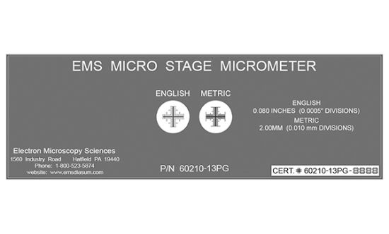 Picture of Stage Micrometer, Sm-13 With Calibration