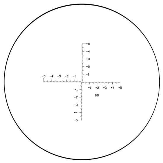 Picture of RET 32, Cross Scale 20mm, 200 Div of 0.10mm, 21mm Diameter