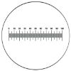 Picture of Horizontal Micrometer Scale 10mm, 27mm