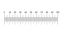 Picture of Horizontal Micrometer Scale. 1mm Long, 19mm