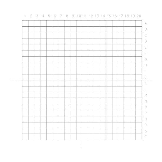 Picture of NE71 Index Pattern 20X20 Grid Of 0.5mm Squares 21mm