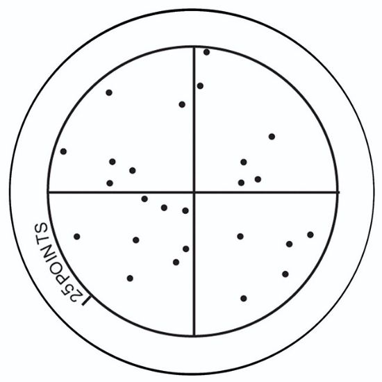 Picture of NG52 Chalkley Point Array Graticule, 19mm