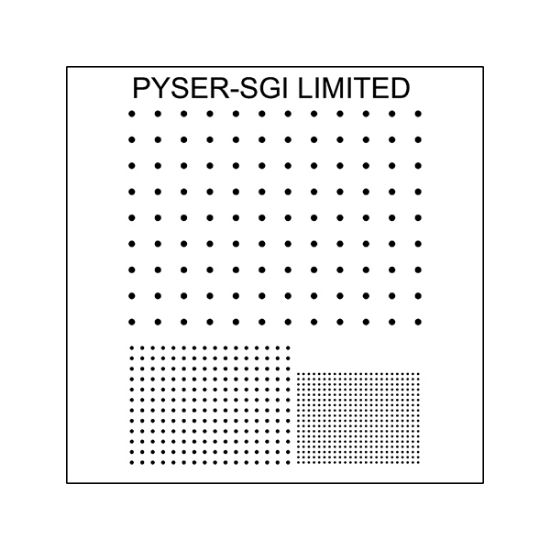Picture of Grid Dot Array 101x101x2.2mm