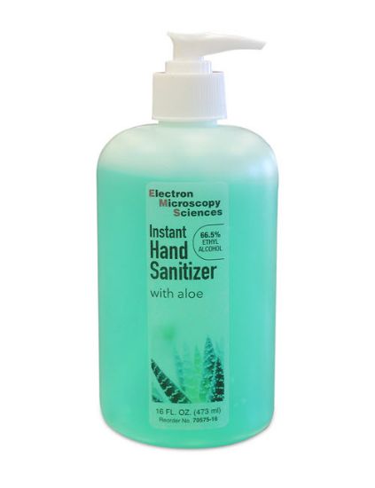Picture of Hand Sanitizer, with Aloe, 16oz Bottle