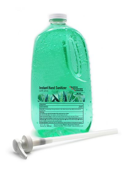 Picture of Hand Sanitizer, with Aloe, 64oz Bottle