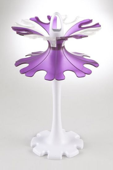 Picture of Universal Carousel Pipette Stand Purple/Clear