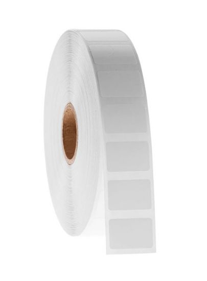 Picture of XyliTAG Labels, 0.866 x 0.59", 1" core, White