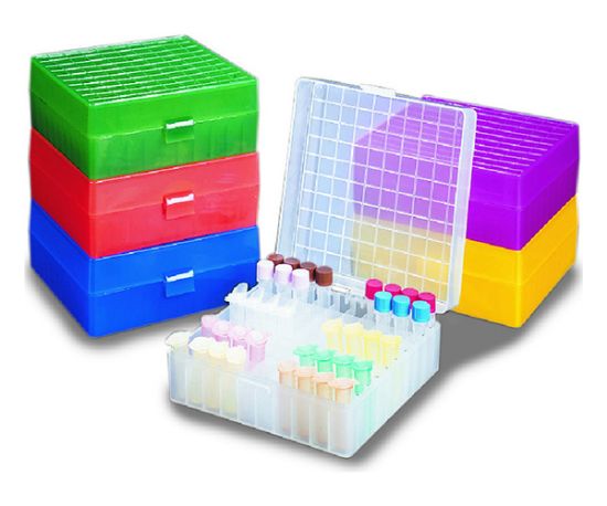 Picture of 100-Well Storage Rack - Assorted Colors