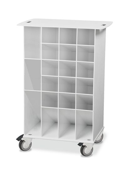Picture of Pipette Angled Bin Cart