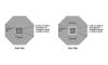 Picture of 2.5 µm, 90 x 90 Layout, 5.0 µm Pitch