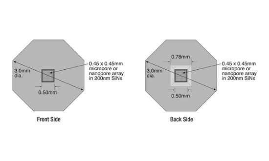 Picture of 2.5 µm, 16 x 16 x 25 Layout, 5.0 µm Pitch