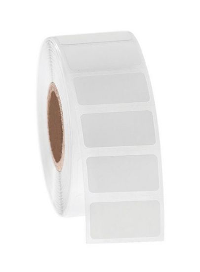 Picture of NitroTAG Cryo Labels, 1 x 0.5", 1" core, White