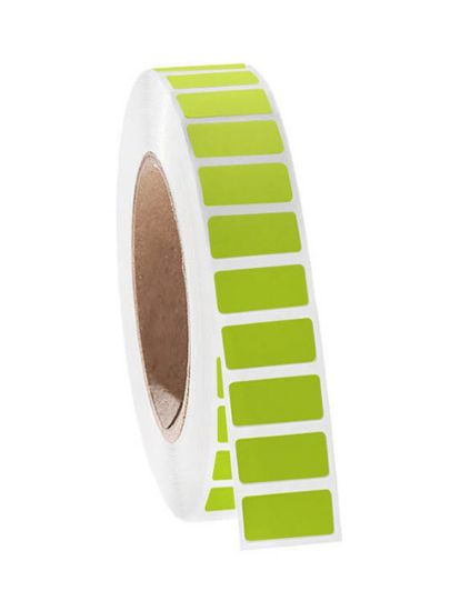Picture of NitroTAG Cryo Labels, 1 x 0.5", 3" core, Lime