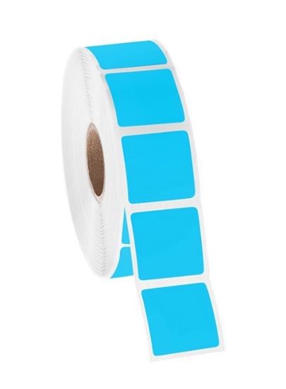 Picture of NitroTAG Cryo Labels, 1 x 1", 3" core, Blue