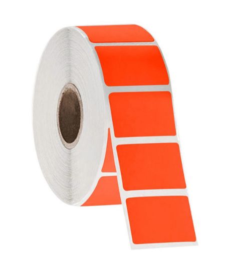 Picture of NitroTAG Cryo Labels, 1.25 x 0.875", 1" core, Orange