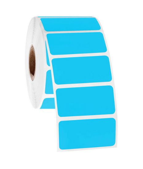 Picture of NitroTAG Cryo Labels, 2 x 1", 1" core, Blue