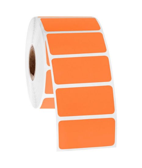 Picture of NitroTAG Cryo Labels, 2 x 1", 1" core, Orange