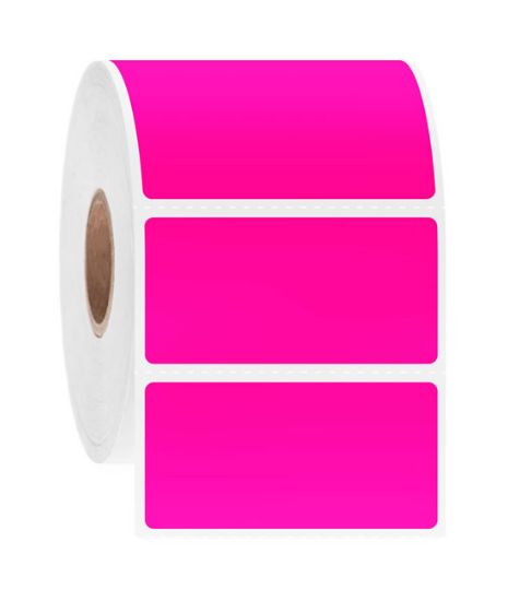 Picture of NitroTAG Cryo Labels, 2 x 1", 1" core, Pink
