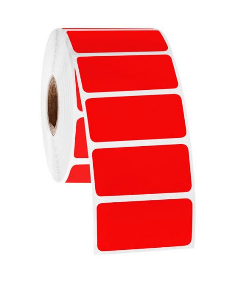 Picture of NitroTAG Cryo Labels, 2 x 1", 1" core, Red