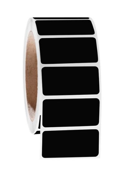 Picture of NitroTAG Cryo Labels, 2 x 1", 3" core, Black