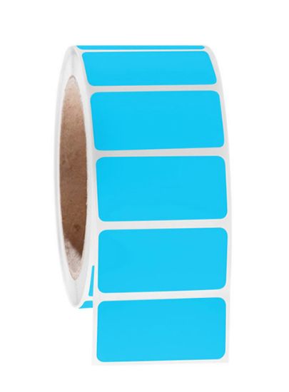 Picture of NitroTAG Cryo Labels, 2 x 1", 3" core, Blue