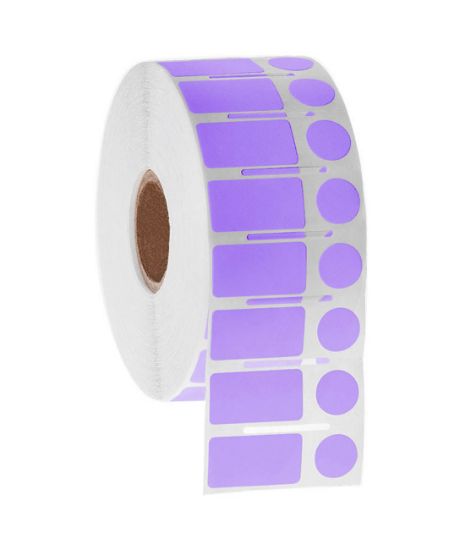 Picture of NitroTAG Cryo Labels, 0.94 x 0.5" + 0.437", 1" core, Lime