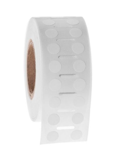 Picture of NitroTAG Cryo Labels, 0.25" (6.4mm), 1" core, White