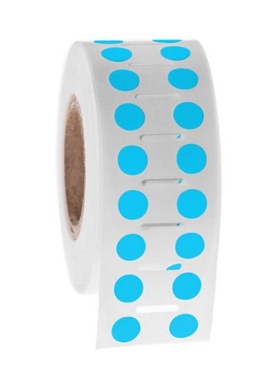 Picture of NitroTAG Cryo Labels, 0.25" (6.4mm), 3" core, Blue
