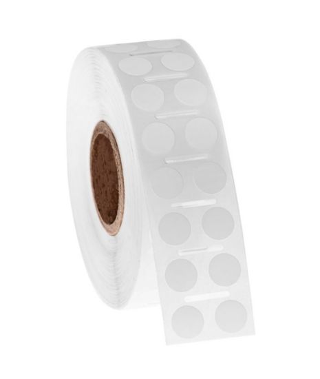Picture of NitroTAG Cryo Labels, 0.354" (9mm), 1" core, White