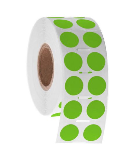 Picture of NitroTAG Cryo Labels, 0.5" (12.7mm), 1" core, Green